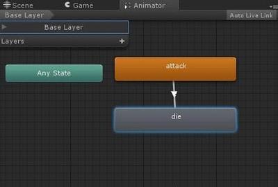 Unity游戏开发之动画播放与动画控制器 Animator Controller